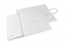 Sacs papier kraft avec anses rondes - blanc, 320 x 140 x 420 mm, 100 gr | Paysdesenveloppes.be