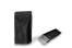 Sachets stand-up mat noir - 130 x 225 x 70 mm, 500 ml | Paysdesenveloppes.be