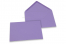 Enveloppes colorées pour cartes de voeux - violet, 114 x 162 mm | Paysdesenveloppes.be