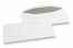 Enveloppes blanches en papier, 114 x 229 mm (US), 80gr, fermeture gommée | Paysdesenveloppes.be