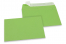 Enveloppes papier colorées - Vert pomme, 114 x 162 mm | Paysdesenveloppes.be