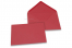 Enveloppes colorées pour cartes de voeux - rouge, 114 x 162 mm | Paysdesenveloppes.be