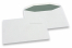 Enveloppes blanches en papier, 156 x 220 mm (EA5), 90gr, fermeture gommée | Paysdesenveloppes.be