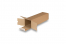 Tubes d'expédition carrés avec bande adhésive QuattroStar - 310 x 105 x 105 mm | Paysdesenveloppes.be