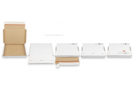 Boîte postale pliante extra-plate avec bande adhésive | Paysdesenveloppes.be