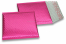 Enveloppes à bulles ECO métallique - rose 165 x 165 mm | Paysdesenveloppes.be