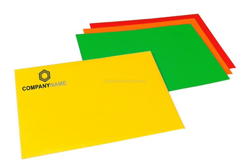 Assortiment d'enveloppes A2 multicolores 50 en Liban