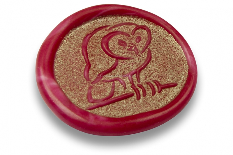 Sceaux en cire - Hibou