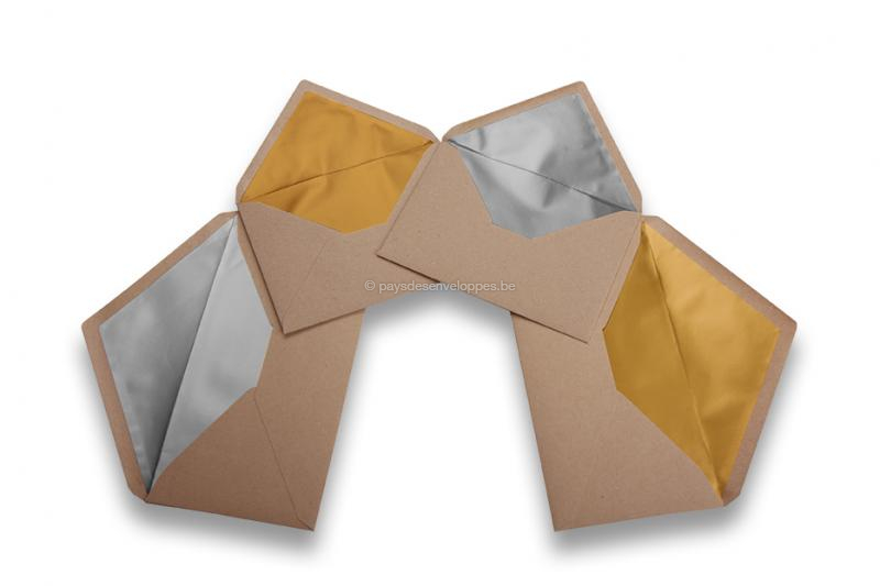 Enveloppes doublées papier kraft