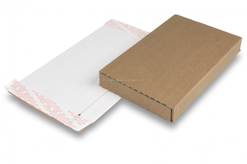 Lot de 5 boîtes en carton blanc 50 x 40 x 40 cm. Fabriquées en Italie. :  : Fournitures de bureau