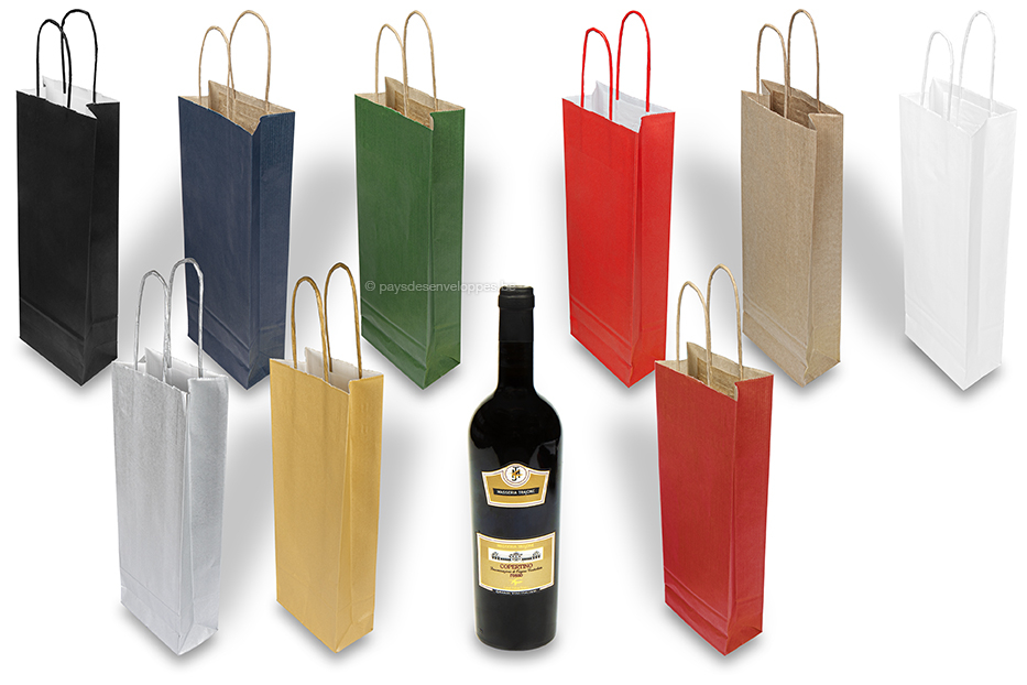 Sacs à vin en papier