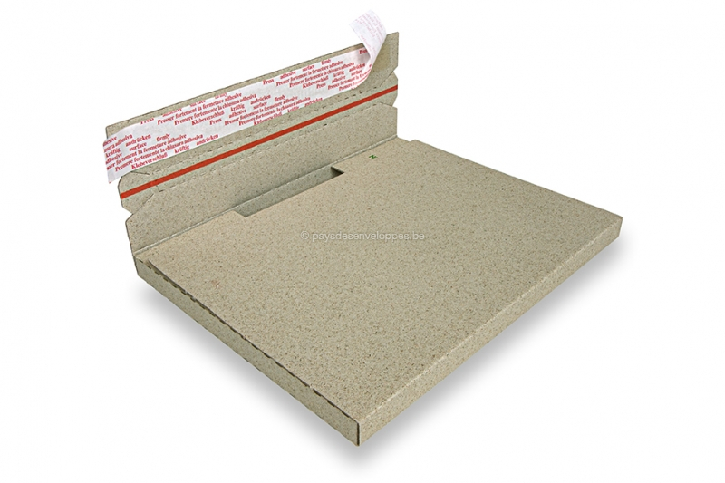 Enveloppes calendrier à base d'herbe