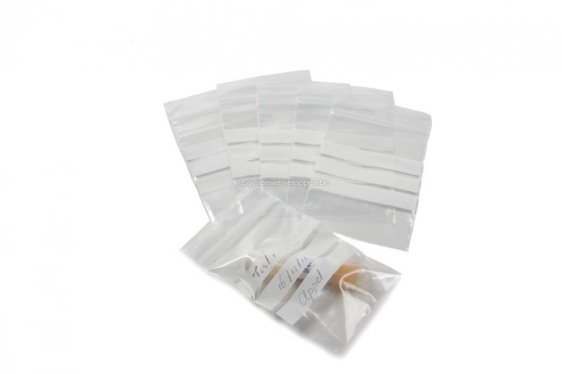 Acheter des sachets plastique zip