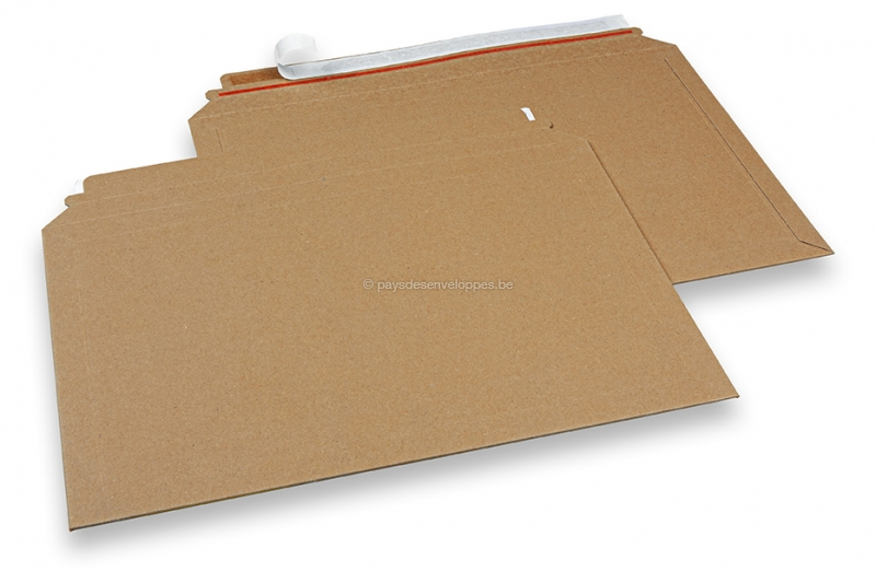 Enveloppes carton marron - 250 x 353 mm
