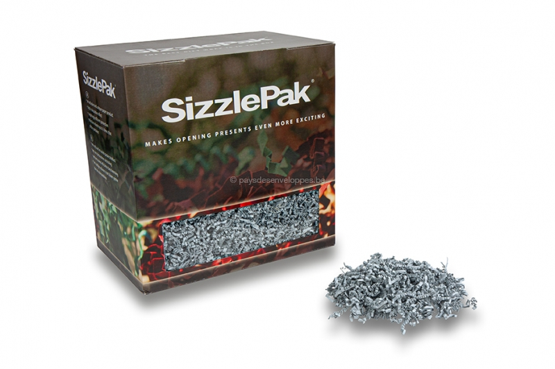 Frisure de Calage SizzlePak - Gris (1.25 kg), 80 grs. papier