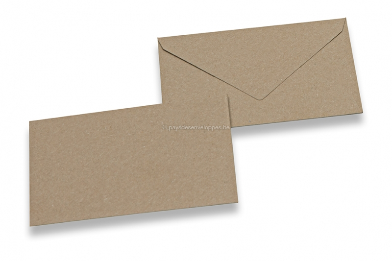Enveloppes recyclées pour cartes de voeux - 62 x 98 mm