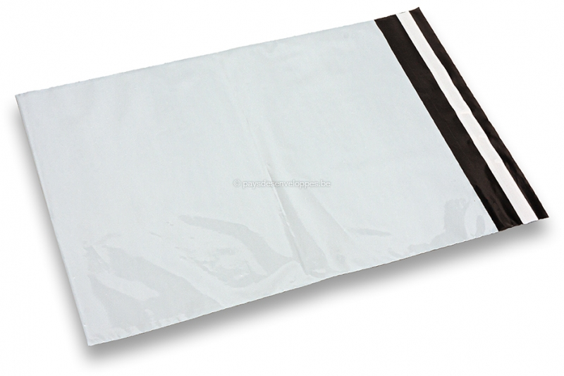 Enveloppes plastique transparantes et opaques
