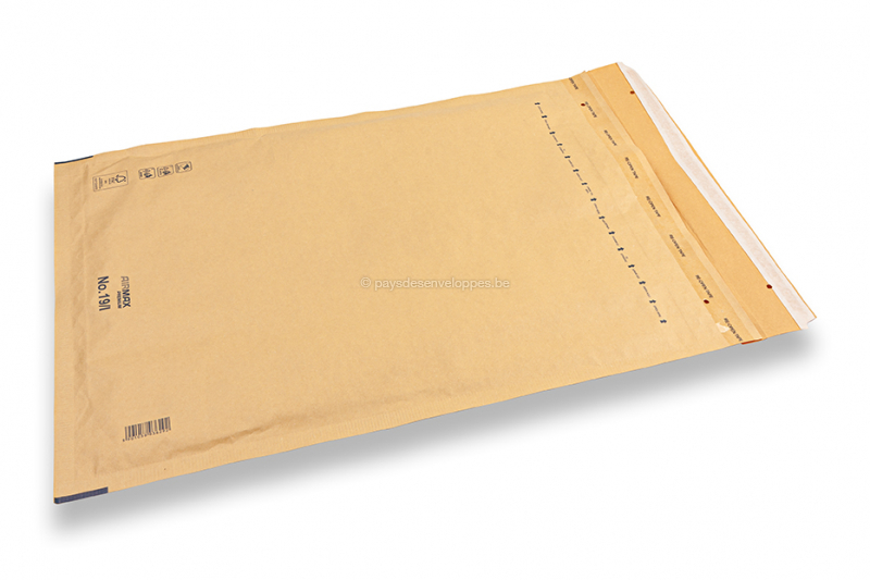 Enveloppes à bulles kraft marron (80 grs.) - 300 x 430 mm (I19)