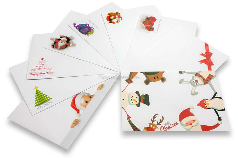 Enveloppes de Noël