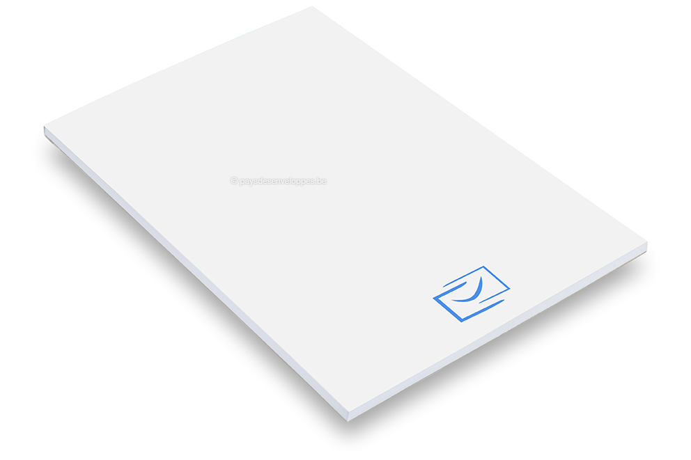 Bloc-notes personnalisé  - 210 x 297 mm mm, sans couverture