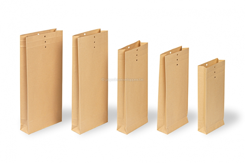 Sachet kraft pour échantillons