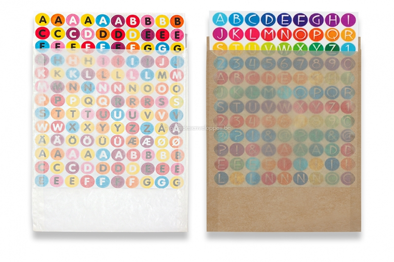 Sachets en papier cristal